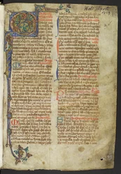 Illuminated Medical Manuscript